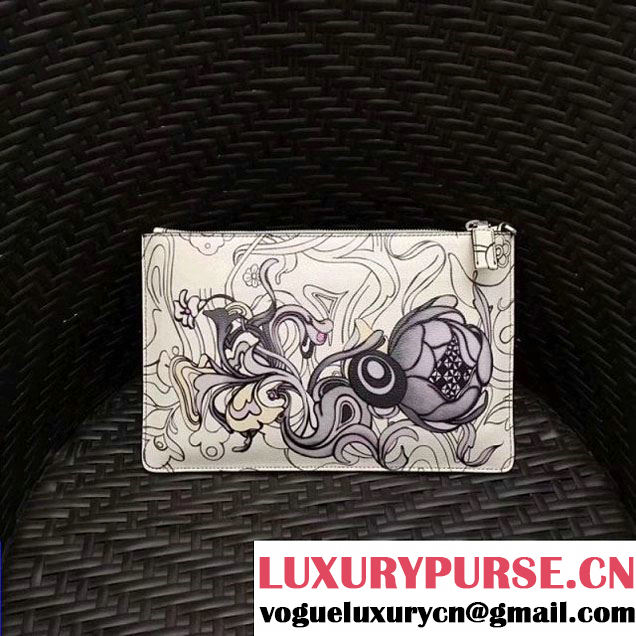 Prada Printed Leather Pouch 2NG005 2018 (GYF-8012707 )