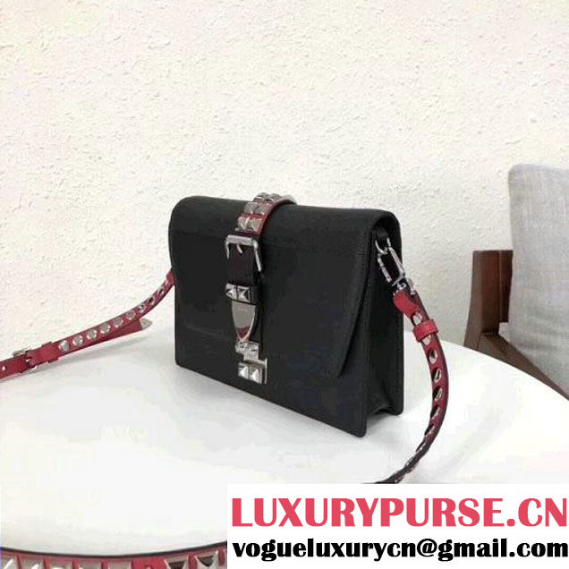 Prada Elektra Calf Leather Bag 1BD120 Black 2018 (OZZ-8030227 )