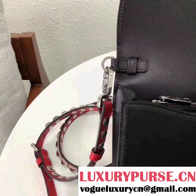 Prada Elektra Calf Leather Bag 1BD120 Black 2018 (OZZ-8030227 )