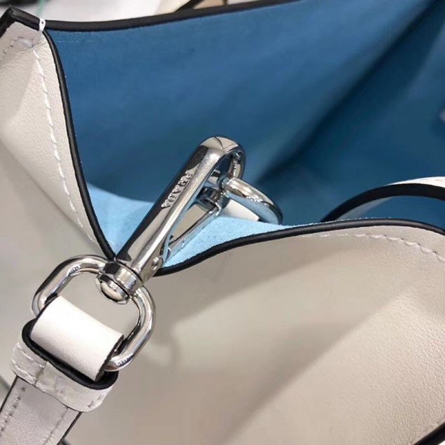Prada Dual Calf Leather Bag 1BA178 White 2018