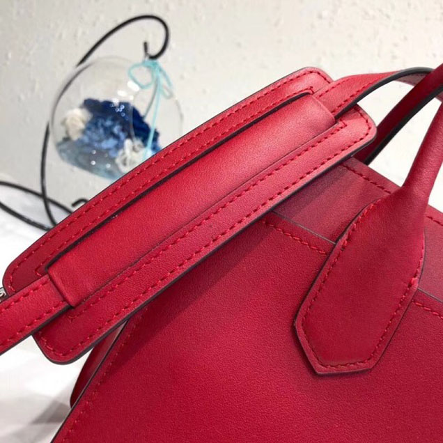 Prada Dual Calf Leather Bag 1BA178 Red 2018