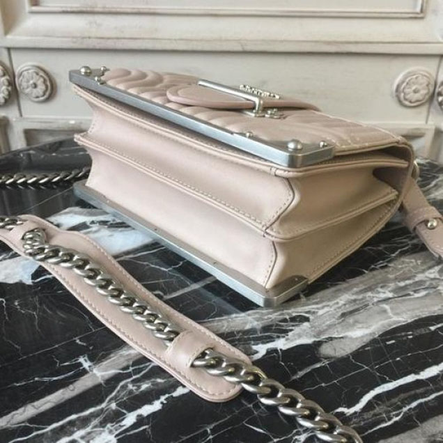 Prada Diagramme Cahier 20cm Bag 1BH108 Soft Calfskin Leather Spring/Summer 2018 Collection, Beige