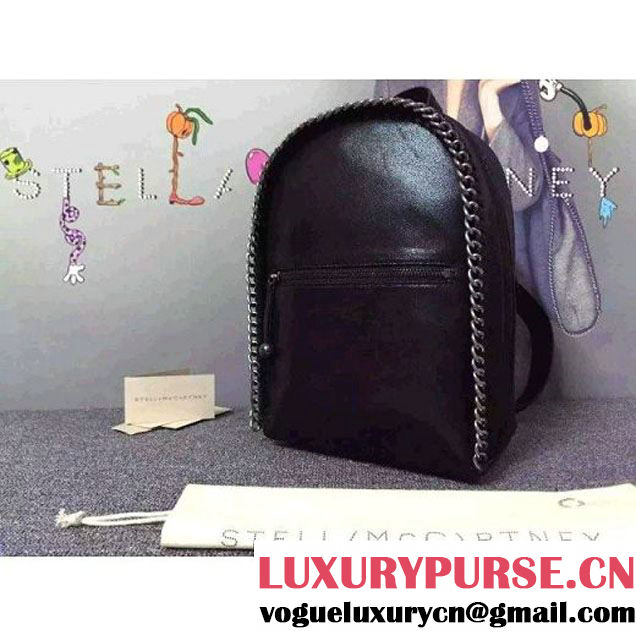 Stella McCartney Falabella Mini Backpack Black (WJ-120835 )