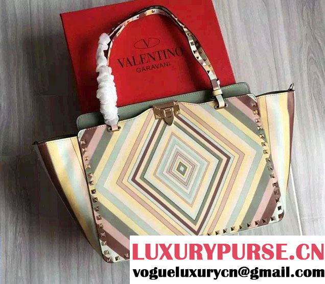 Valentino Rockstud Native Couture 1975 Tote Large Bag 2016