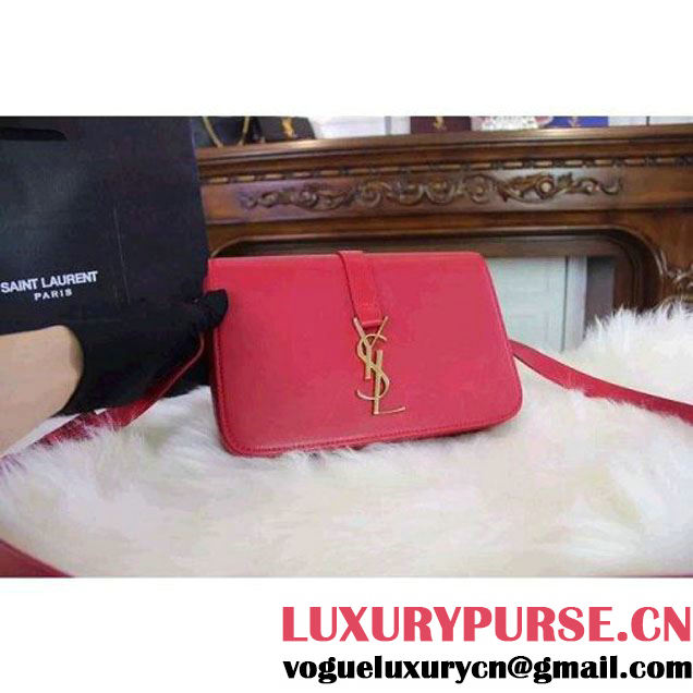 Saint Laurent Classic Medium Monogram Saint Laurent Universite Bag Red (JD-062563 )