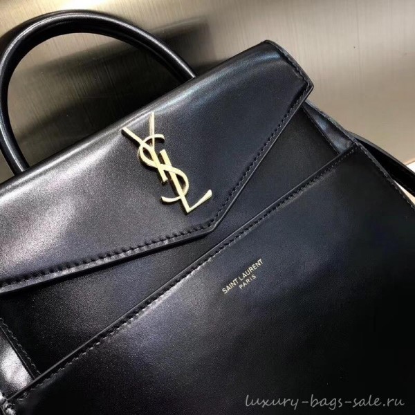 saint laurent up town small tote bag black