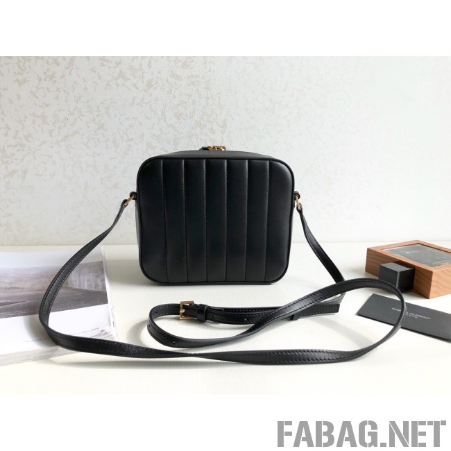 Saint Laurent Vicky Camera Bag in Matelasse Lambskin 555052 Black 2018 (KTS-9022310 )