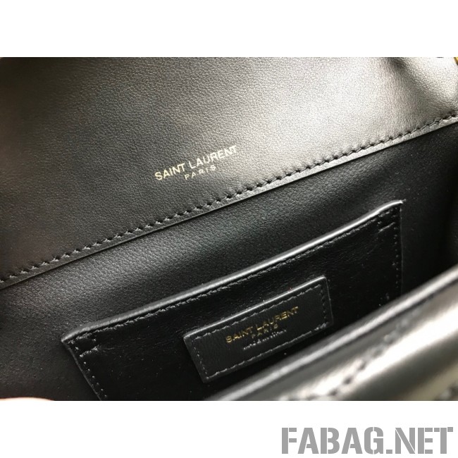 Saint Laurent Sulpice Small in Matelasse Lambskin 532662 Black 2019 (KTS-9030714 )