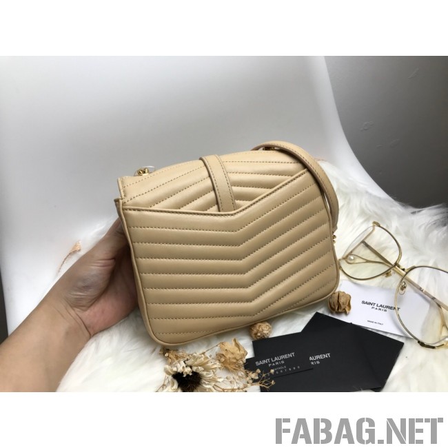 Saint Laurent Sulpice Small in Matelasse Lambskin 532662 Beige 2019 (KTS-9030716 )