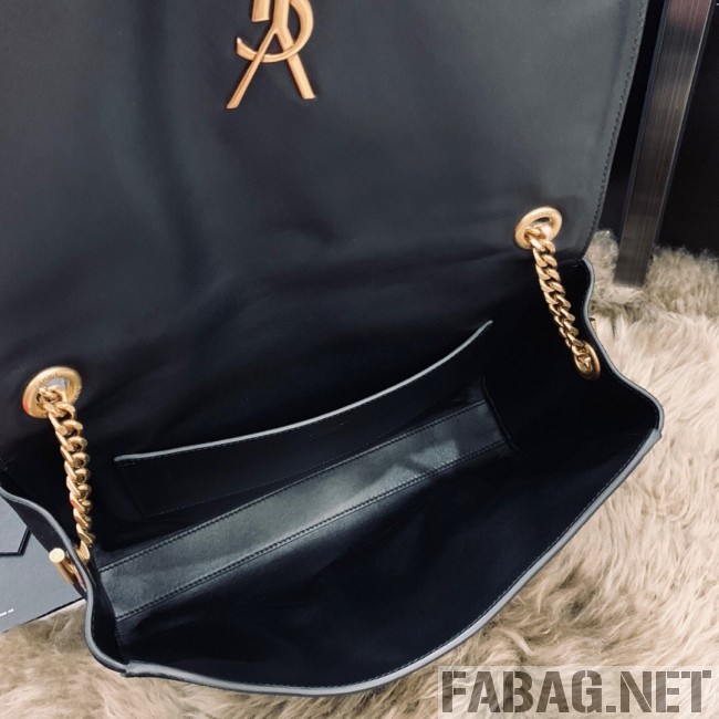 Saint Laurent Medium Reversible Kate in Suede and Smooth Leather 553804 Black 2019 (JUND-9031901 )