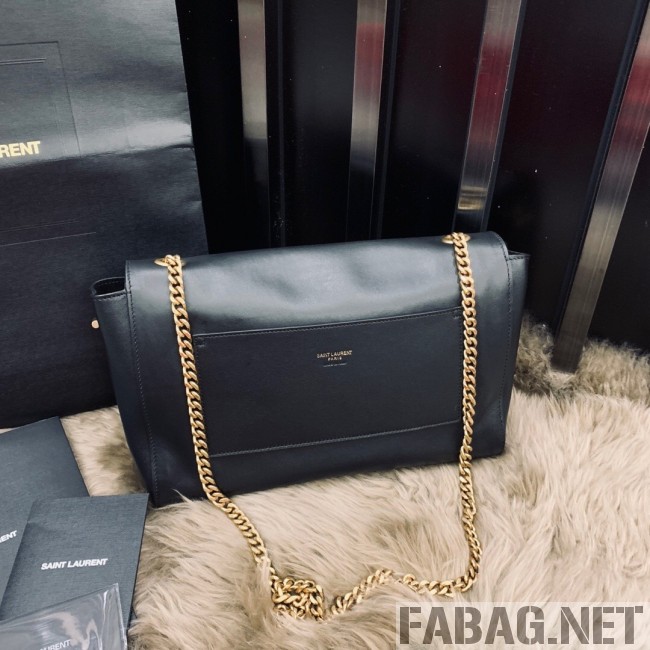 Saint Laurent Medium Reversible Kate in Suede and Smooth Leather 553804 Black 2019 (JUND-9031901 )