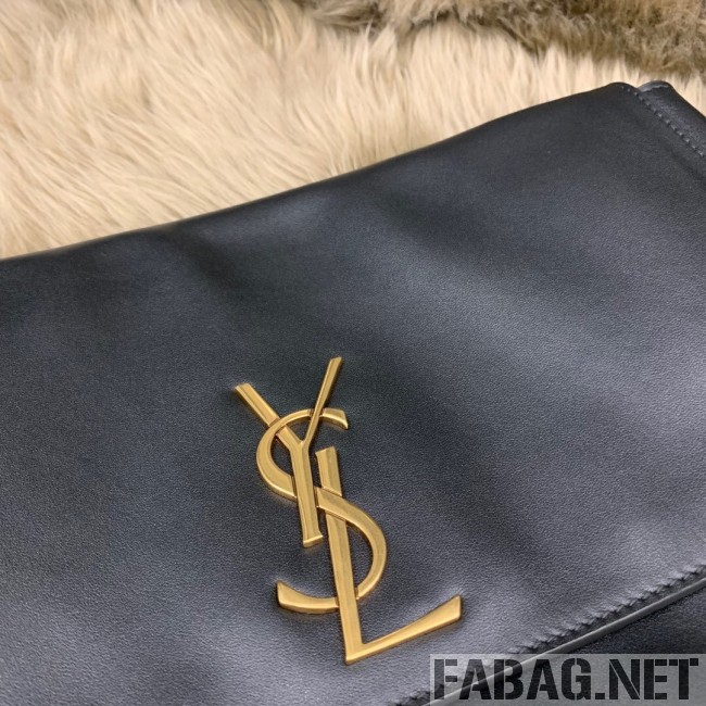 Saint Laurent Medium Reversible Kate in Suede and Smooth Leather 553804 Black 2019 (JUND-9031901 )