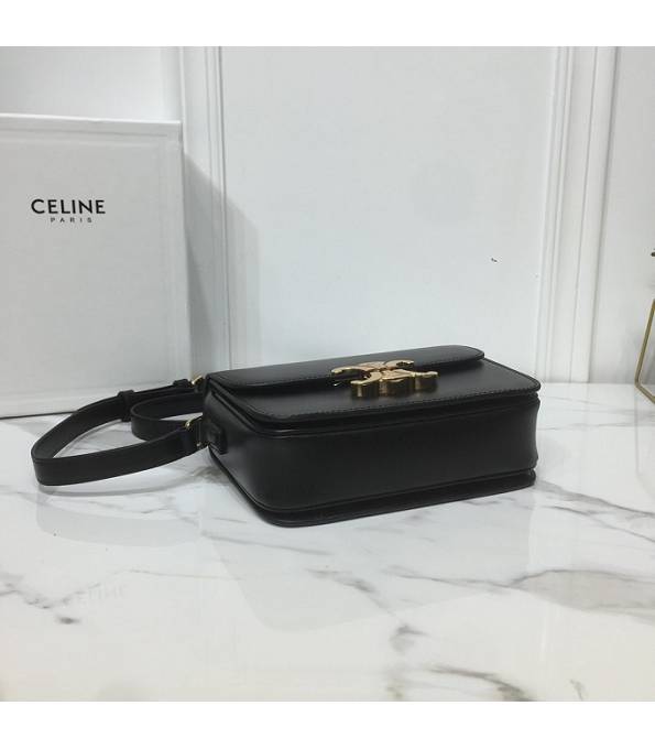 Celine Black Original Triomphe Box Leather 18cm Shoulder Bag