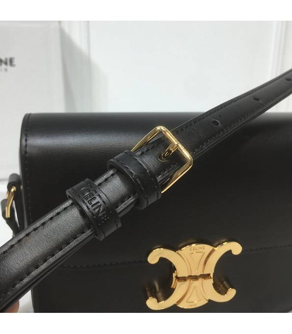 Celine Black Original Triomphe Box Leather 18cm Shoulder Bag