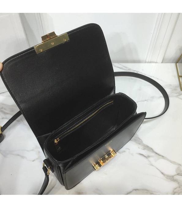 Celine Black Original Triomphe Box Leather 18cm Shoulder Bag