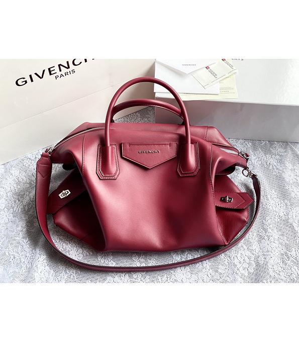 Givenchy Antigona Soft Jujube Original Smooth Real Leather 45cm Large Tote Bag