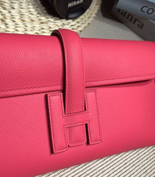 Hermes Jige Elan 29 Lipstick Pink Imported Epsom Calfskin Clutch
