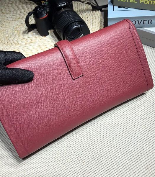 Hermes Jige Elan 29 Jujube Imported Epsom Calfskin Clutch
