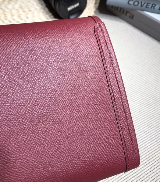 Hermes Jige Elan 29 Jujube Imported Epsom Calfskin Clutch
