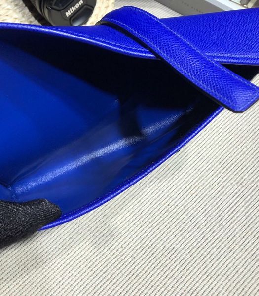Hermes Jige Elan 29 Eletric Blue Imported Epsom Calfskin Clutch