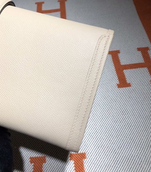 Hermes Jige Elan 29 Light Grey Imported Epsom Calfskin Clutch