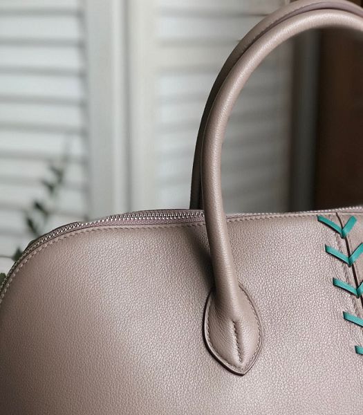 Hermes Bolide 45cm Bag Khaki Imported Leather