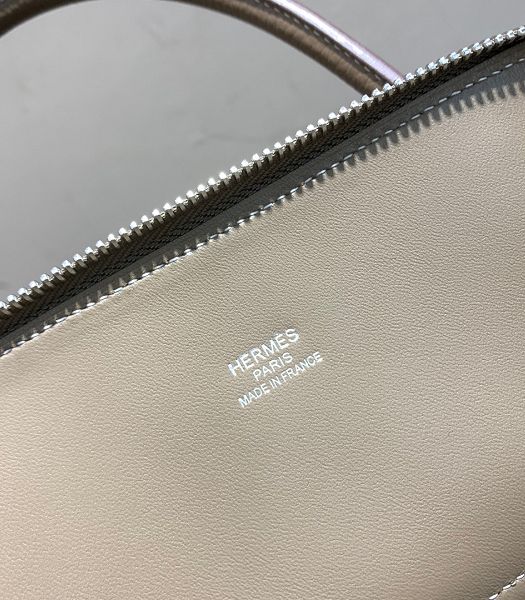 Hermes Bolide 1923 30cm Bag Elephant Grey Imported Togo Leather