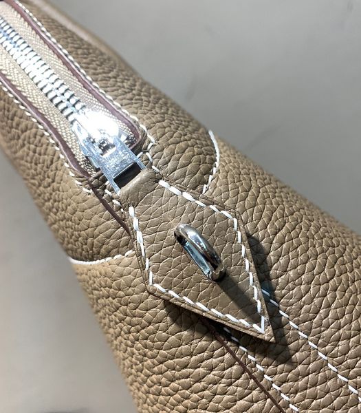 Hermes Bolide 1923 30cm Bag Elephant Grey Imported Togo Leather