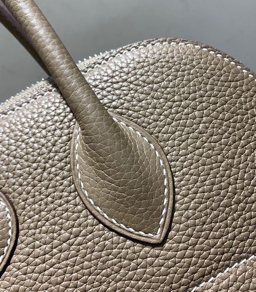 Hermes Bolide 1923 30cm Bag Elephant Grey Imported Togo Leather