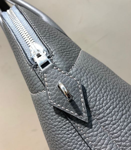 Hermes Bolide 1923 30cm Bag Etain Grey Imported Togo Leather