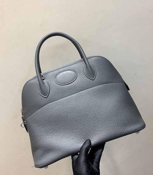 Hermes Bolide 1923 30cm Bag Etain Grey Imported Togo Leather