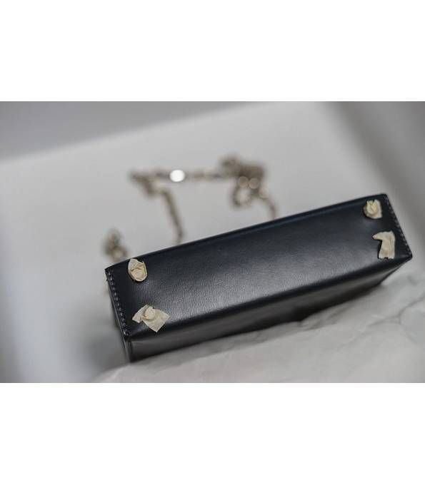 Hermes Verrou Chaine Mini Bag Black Original Box Leather Silver Metal