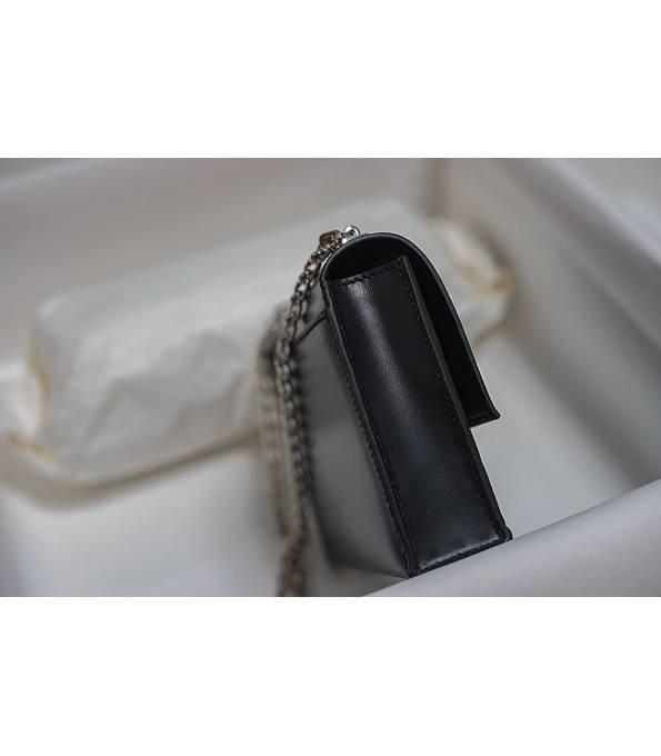 Hermes Verrou Chaine Mini Bag Black Original Box Leather Silver Metal