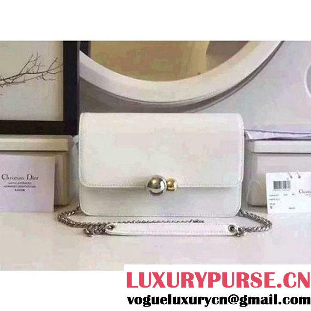 Dior Large "Dior Tribale" Promenade Pouch White 2015 (1c065-060503 )