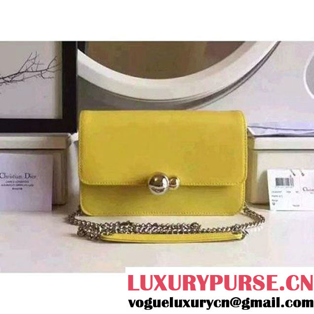 Dior Large "Dior Tribale" Promenade Pouch Yellow 2015 (1c065-060505 )