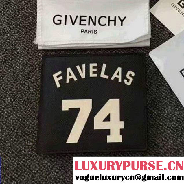 Givenchy Mini Forded Wallet In Black Leather With Number Print (YS-7032411 )