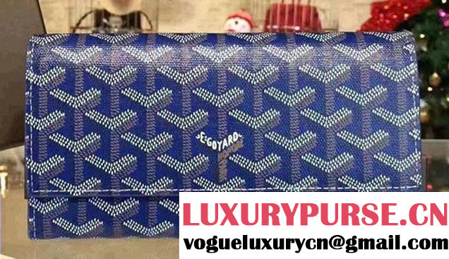 Goyard Long Flap Wallet