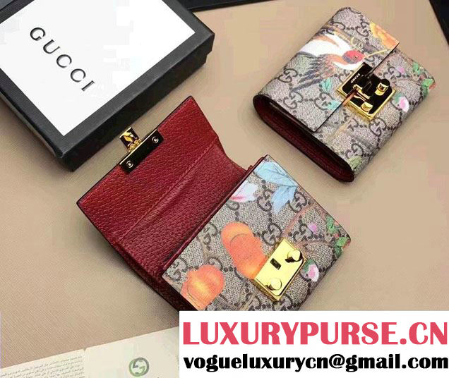 Gucci Padlock Wallet 453155 Tian 2017