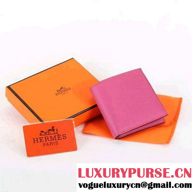 Hermes MC Socrate Wallet H6002 Roseo