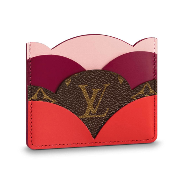 Louis Vuitton Card Holder Wallet Monogram Canvas Spring Summer 2018 Collection M63056 Red