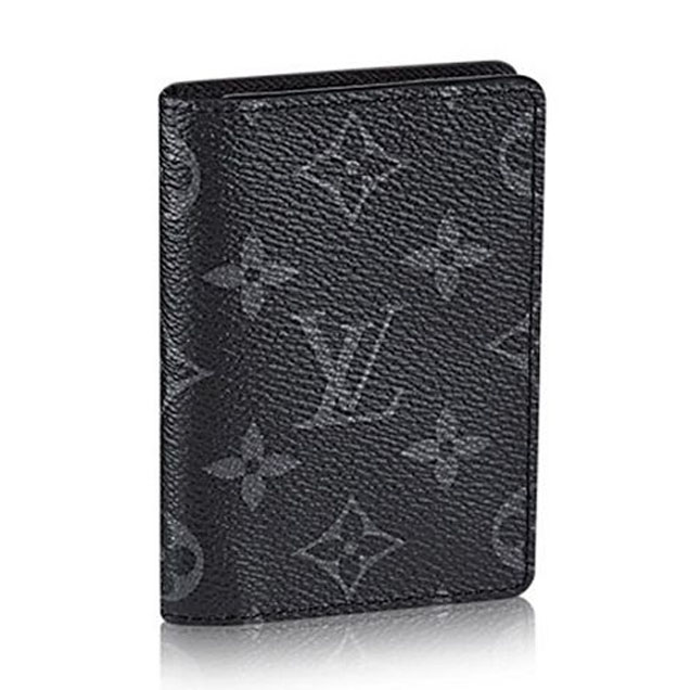 Louis Vuitton M61696 Pocket Organizer Monogram Eclipse Canvas