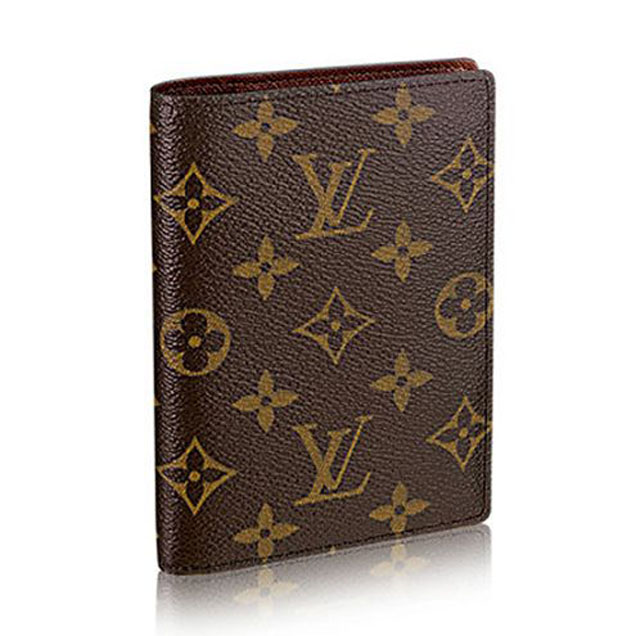 Louis Vuitton M60181 Passport Cover Monogram Canvas