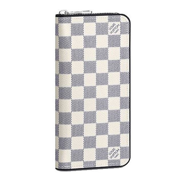 Louis Vuitton Damier Coastline Canvas Zippy Wallet Vertical N62632