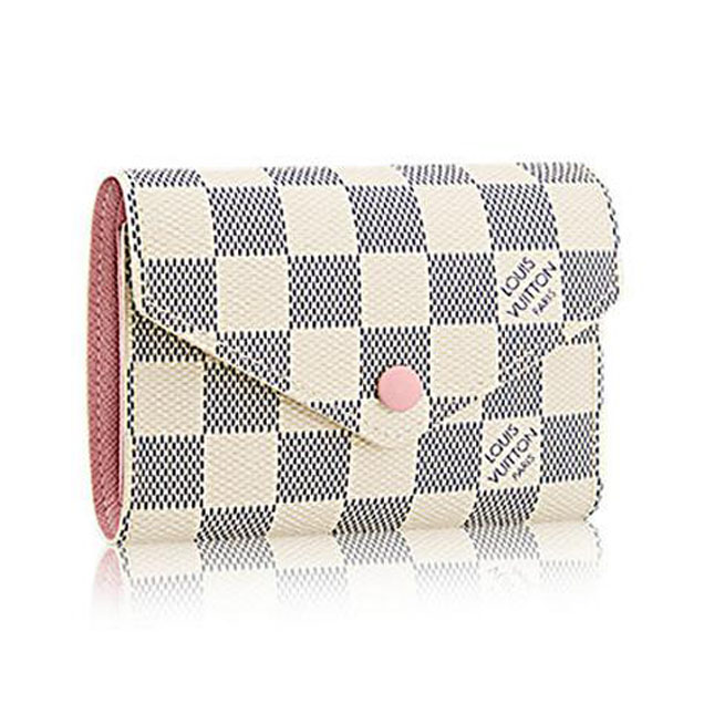 Louis Vuitton Victorine Wallet N64022 Damier Azur Canvas