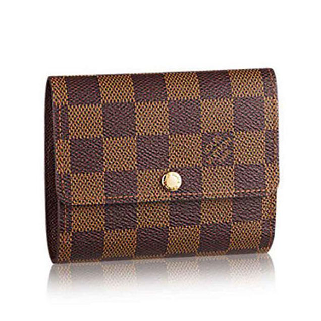 Louis Vuitton N63242 Anais Wallet Damier Ebene Canvas