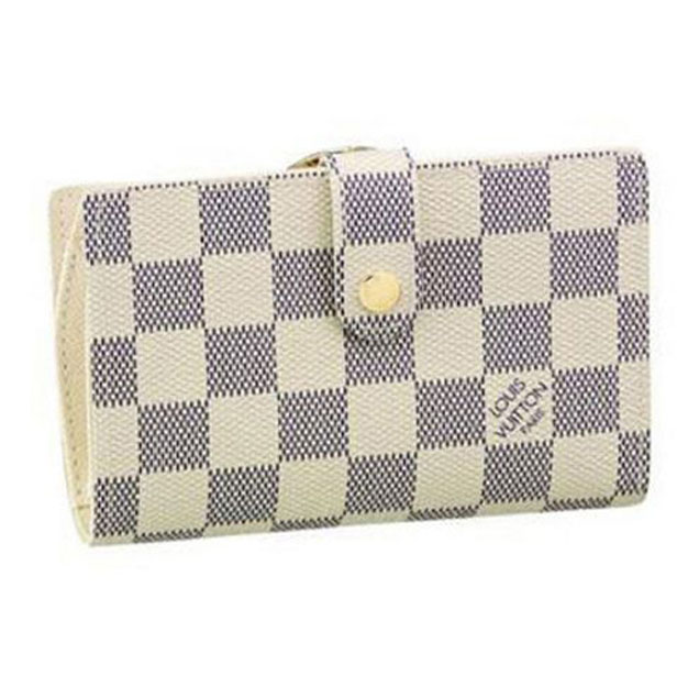 Louis Vuitton N61676 French Purse Damier Azur Canvas