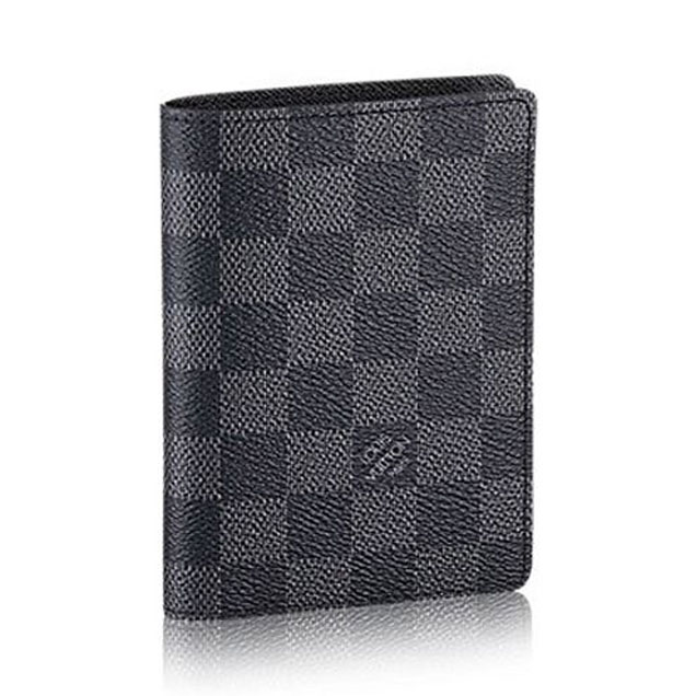 Louis Vuitton N63117 James Wallet Damier Graphite Canvas