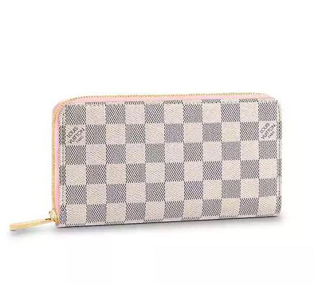 Louis Vuitton Damier Azur Canvas Zippy Wallet N63503