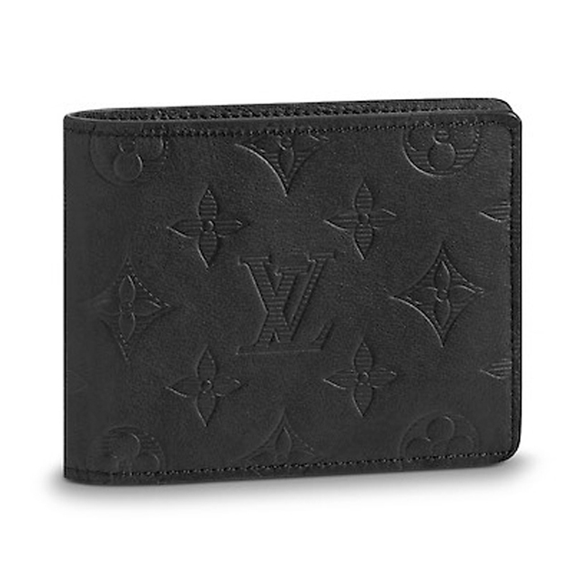 Louis Vuitton Monogram Shadow Calfskin Multiple Wallet M62901