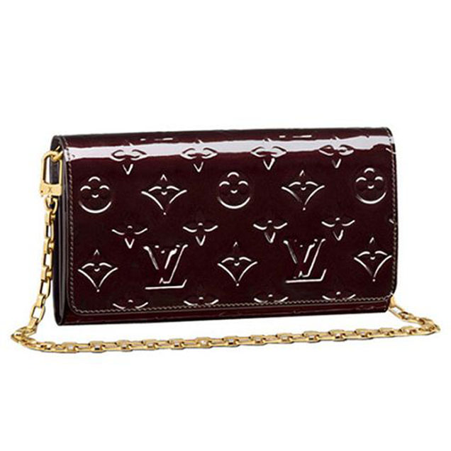 Louis Vuitton M90088 Chain Wallet Monogram Vernis